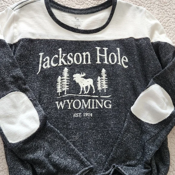 RAGWEAR Jackson Hole Wyoming Graphic Sweatshirt - Picture 1 of 6